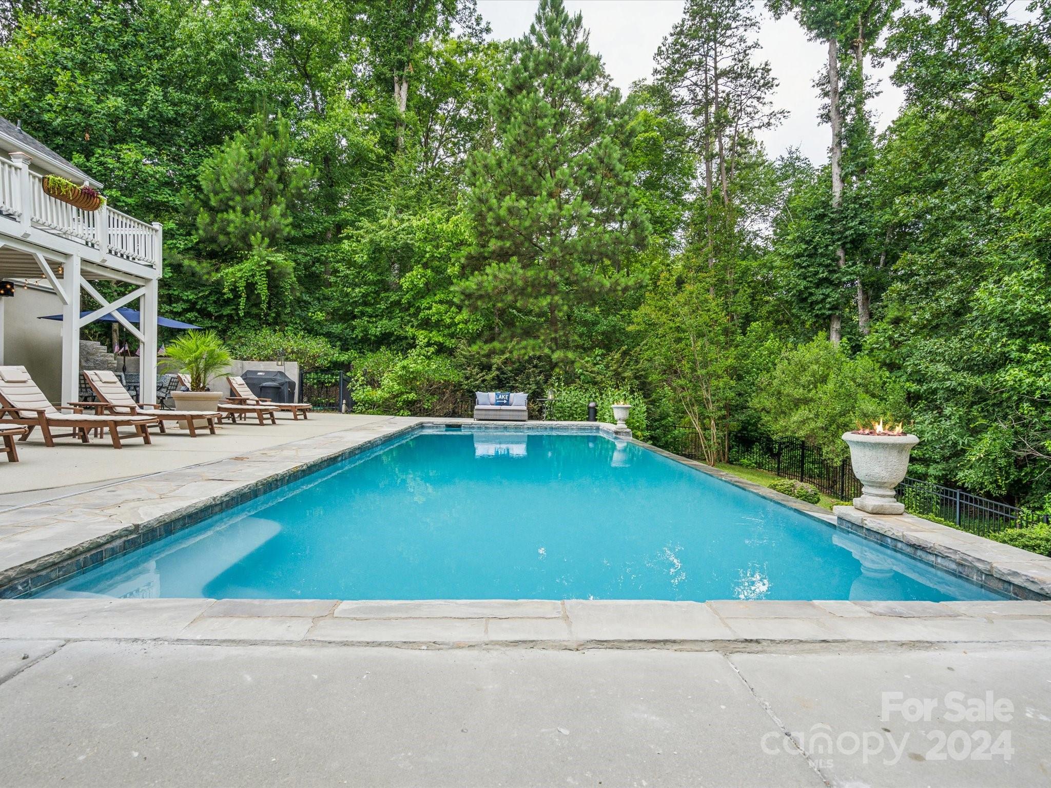 2049 Rocky Stream Road York, SC 29745 - Photo 37 of 47 a view of a swimming pool with a patio
