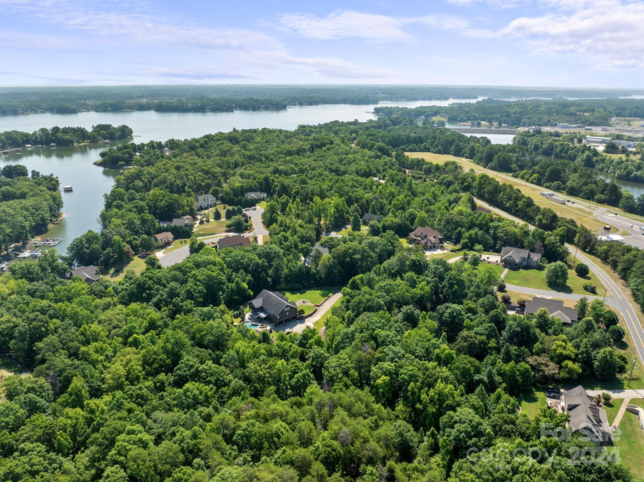 2049 Rocky Stream Road York, SC 29745 - Photo 47 of 47 an aerial view of city and lake