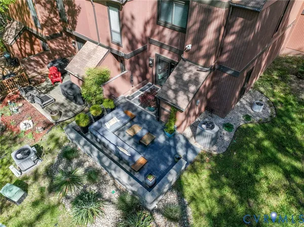 a view of outdoor space and garden