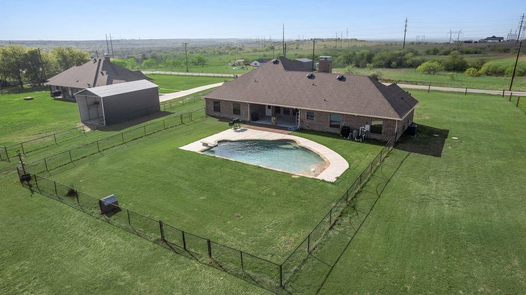 461 Pearson Ranch Road Azle, TX 76020 - Photo 11 of 40 New pool added in the last year and a half.
