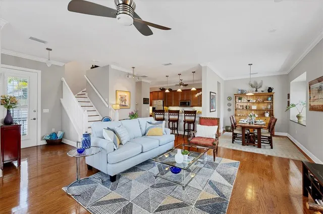 a kitchen with a stove and a wooden cabinets