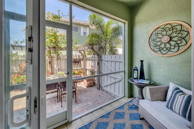 an aerial view of a city with lots of residential buildings