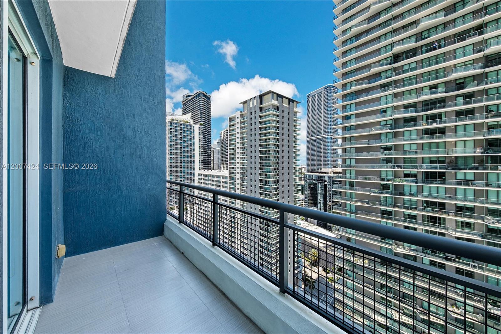 60 Southwest 13th Street, Unit 2420 Miami, FL 33130 - Photo 27 of 30 a view of a balcony with city view
