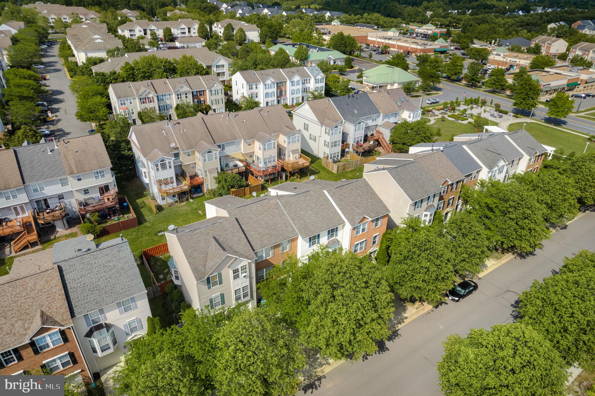 43002 Center Street Chantilly, VA 20152 - Photo 21 of 35 an aerial view of residential houses with outdoor space