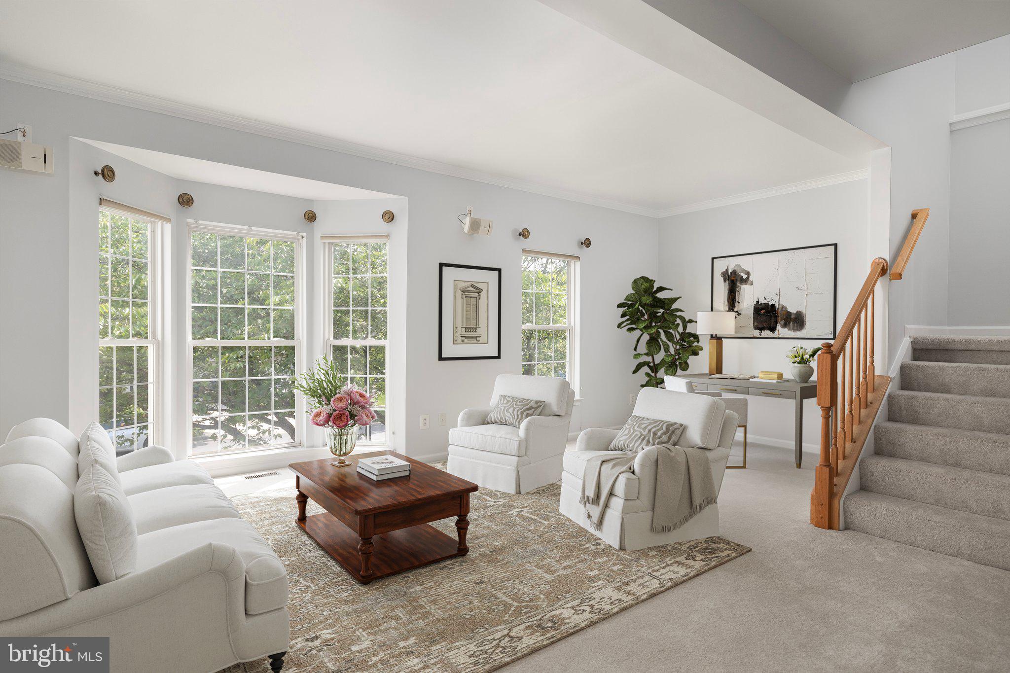 43002 Center Street Chantilly, VA 20152 - Photo 5 of 35 a living room with furniture and a large window