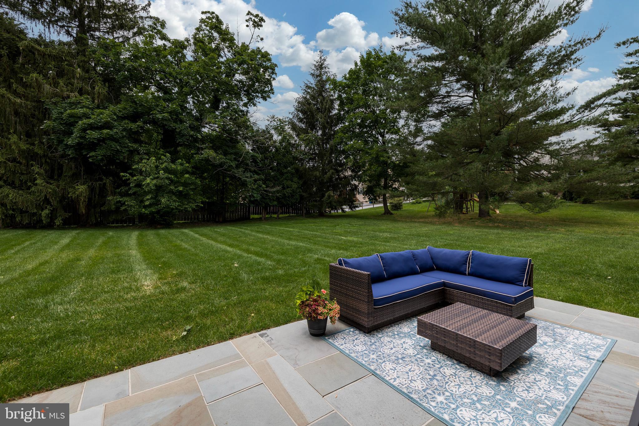 214 Devon State Road Devon, PA 19333 - Photo 19 of 59 Rear slate patio