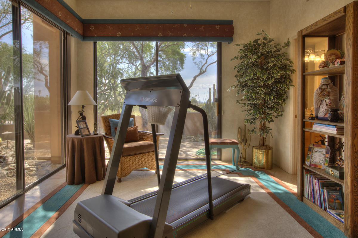 9527 Romping Road Carefree, AZ 85377 - Photo 33 of 40 Exercise or Bedroom Suite 5