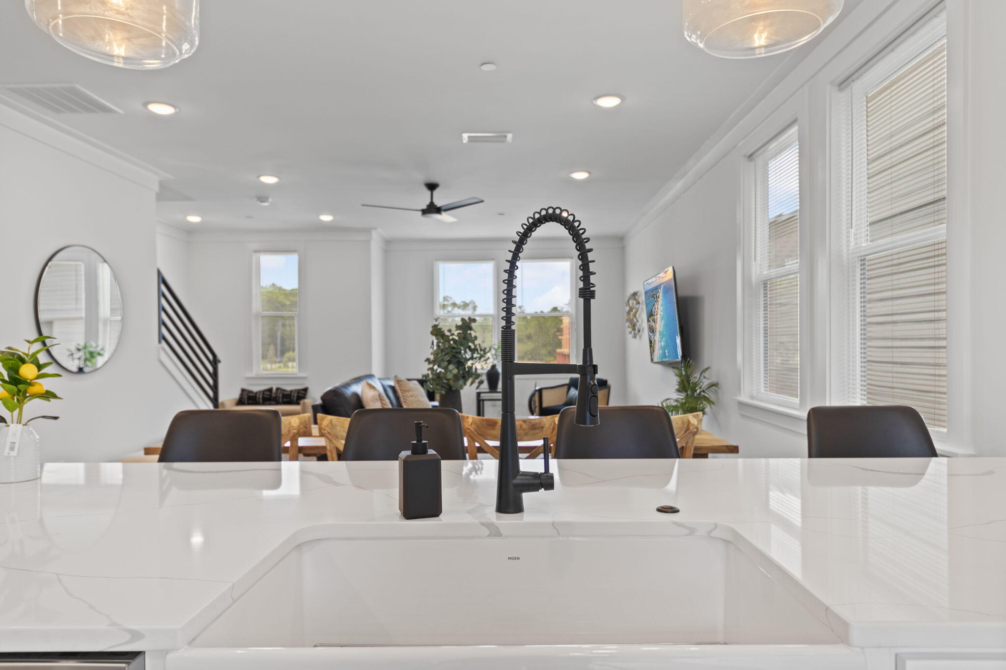 50 Blue Eden Loop, Unit LOT 39 Santa Rosa Beach, FL 32459 - Photo 18 of 46 a living room with furniture and a large window