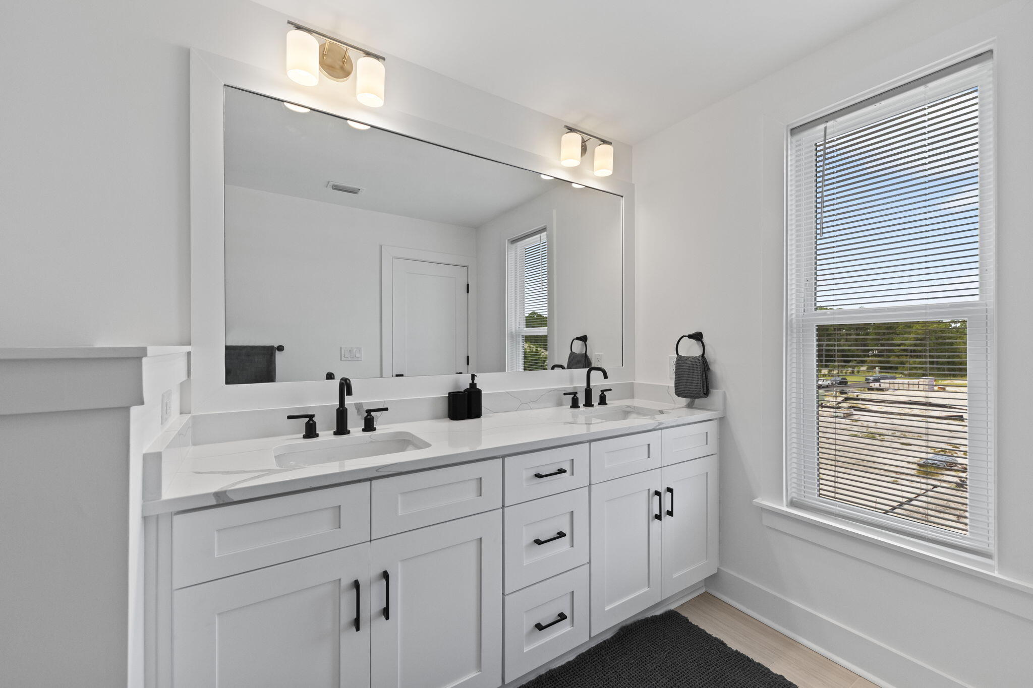 50 Blue Eden Loop, Unit LOT 39 Santa Rosa Beach, FL 32459 - Photo 32 of 46 a en suite bathroom with 2 sink tub and a window