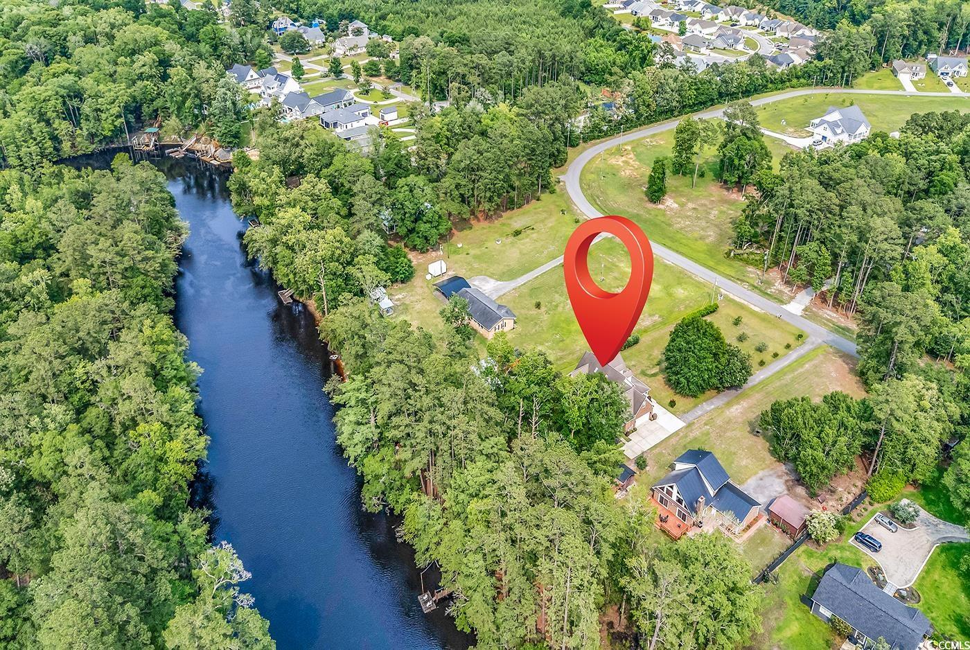 6161 Inman Circle Conway, SC 29526 - Photo 33 of 40 Aerial overview of property's location with a near