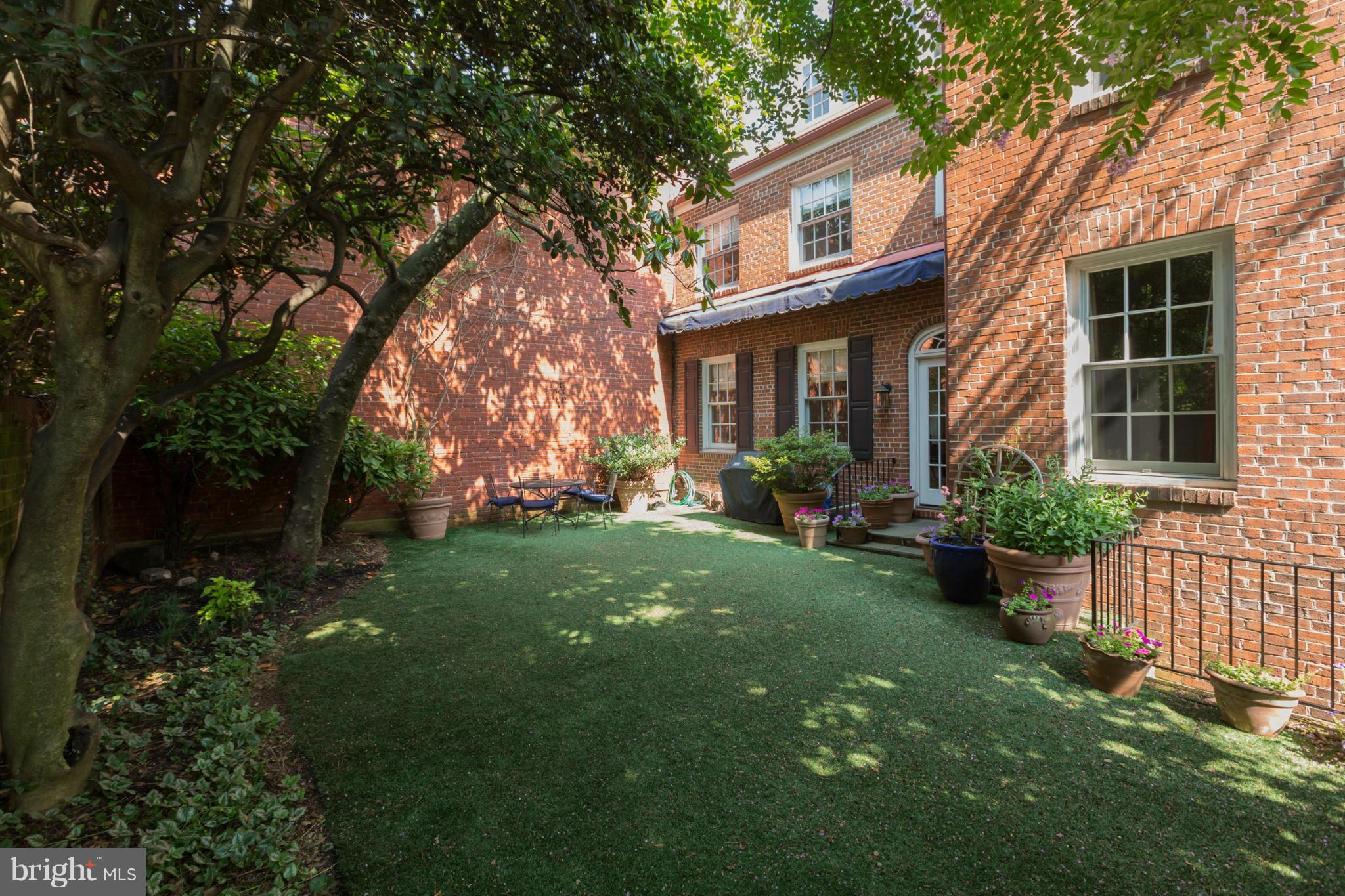 3406 R Street Northwest Washington, DC 20007 - Photo 21 of 21 Rear Garden