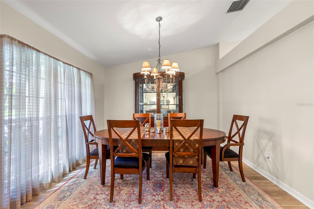 734 Berry Bramble Drive Brandon, FL 33510 - Photo 11 of 49 a view of a dining room with furniture window and outside view