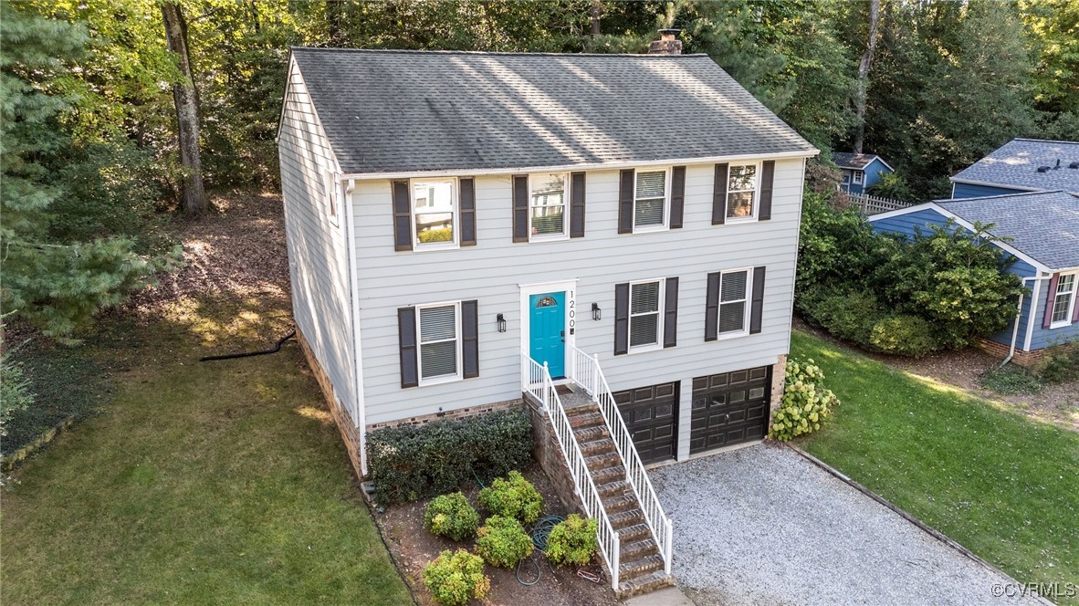 1200 Oldbury Road Midlothian, VA 23113 - Photo 8 of 42 front view of a house with a yard