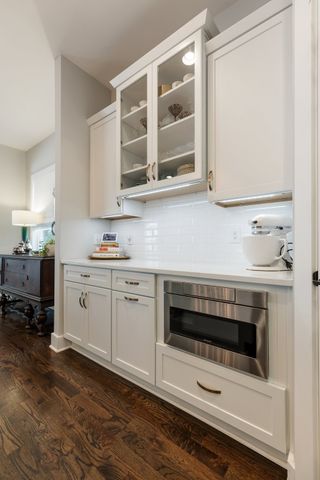 a view of a storage room