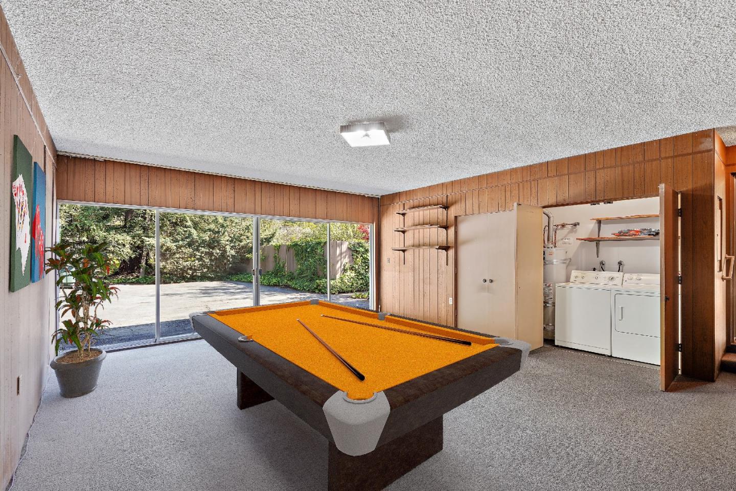 80 Gresham Lane Atherton, CA 94027 - Photo 18 of 30 a room with pool table and large windows