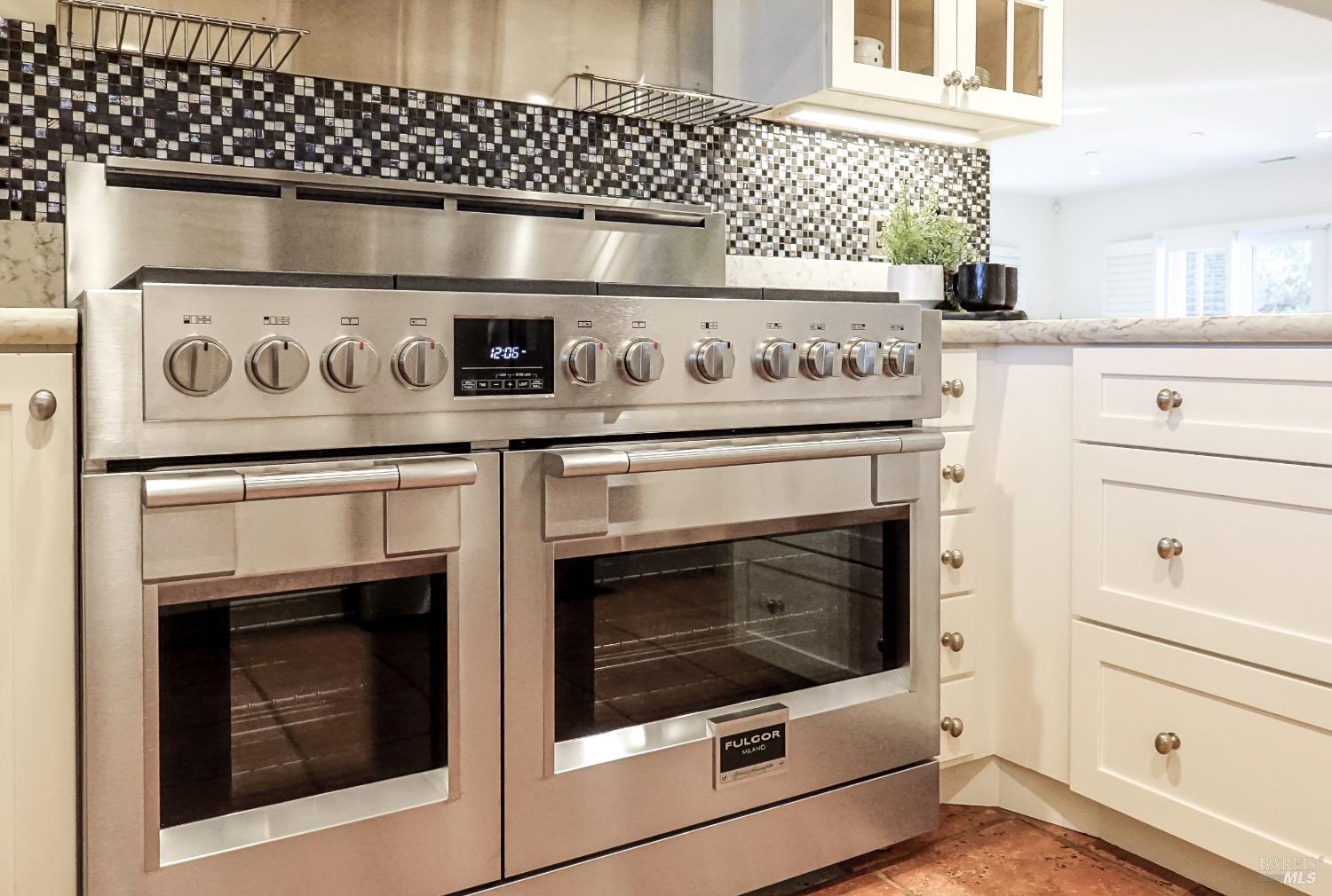 829 Las Pavadas Avenue San Rafael, CA 94903 - Photo 20 of 55 Fulgor Milano professional gas range with double ovens...