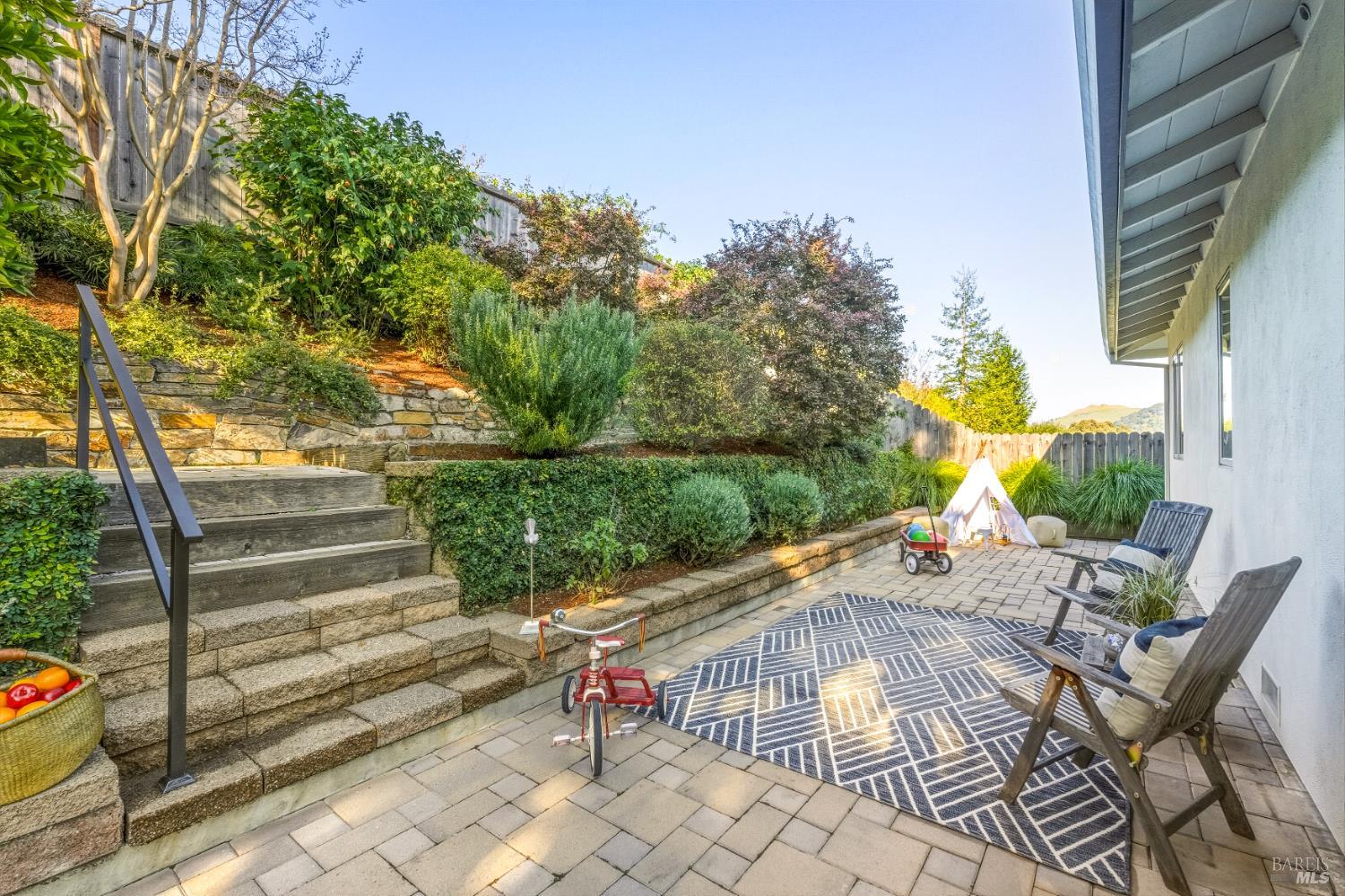 829 Las Pavadas Avenue San Rafael, CA 94903 - Photo 31 of 55 Plenty of room for child's play...