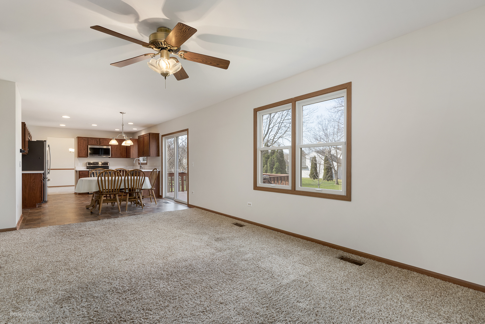 92 Foxboro Lane Gurnee, IL 60031 - Photo 11 of 46 a view of a workspace with furniture and a window