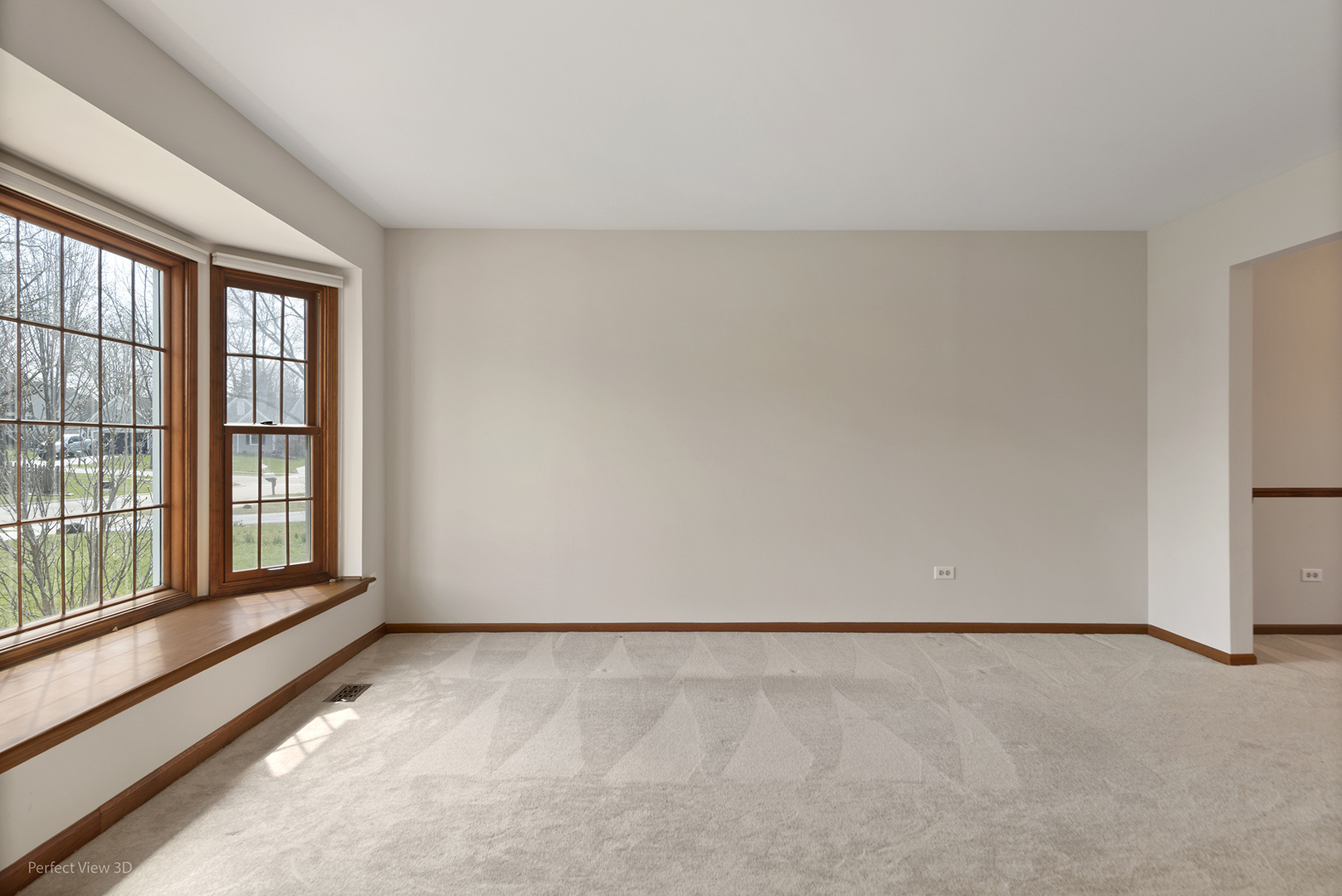 92 Foxboro Lane Gurnee, IL 60031 - Photo 4 of 46 a view of an empty room with a window