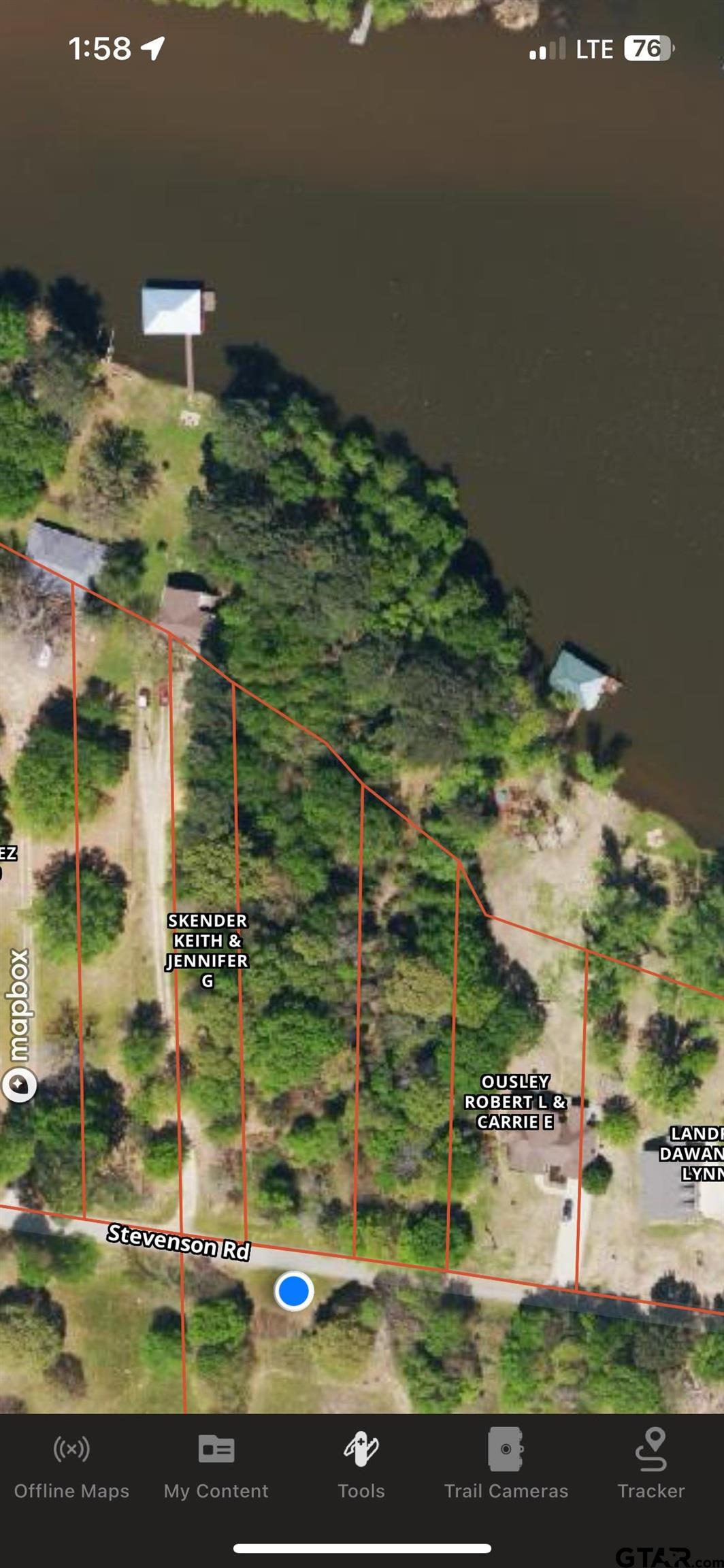 Lot Tr Stevenson Road Frankston, TX 75763 - Photo 29 of 38 a view of lake view