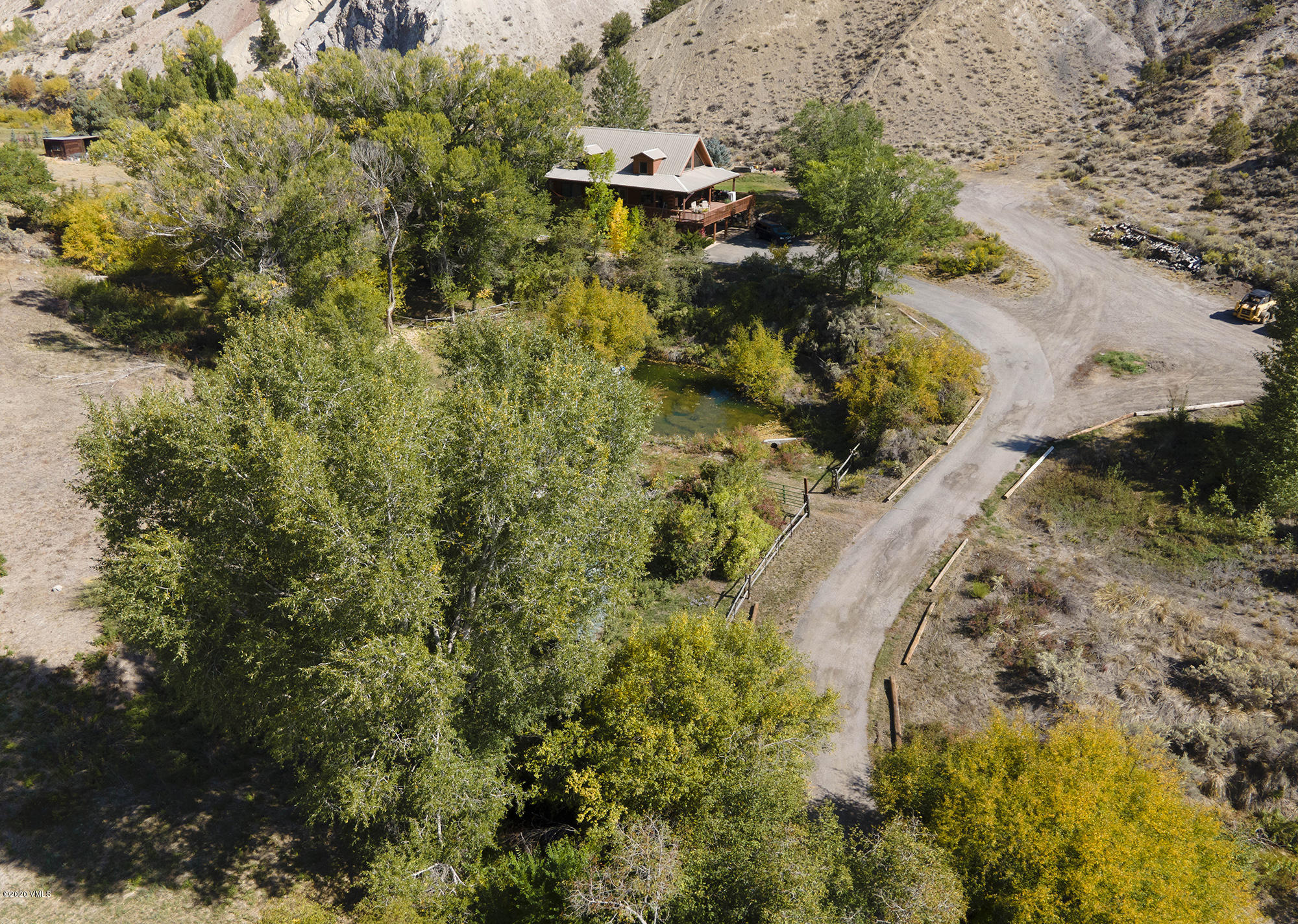 756 Eby Creek Road Eagle, CO 81631 - Photo 34 of 45 a aerial view of a house with a yard
