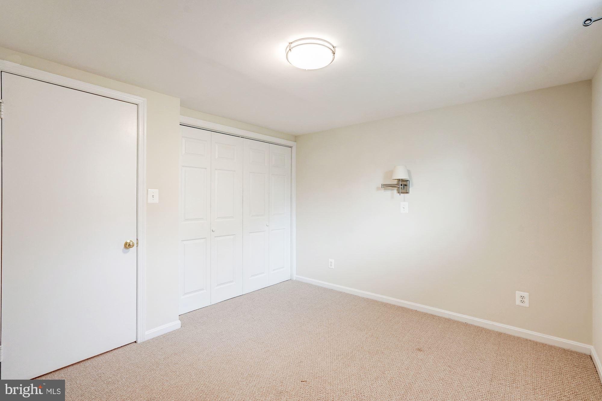 6800 Dean Drive McLean, VA 22101 - Photo 13 of 18 Basement Bedroom 1 w/ large closet