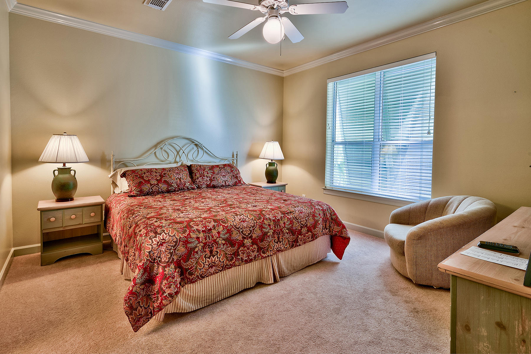49 Cottage Street Santa Rosa Beach, FL 32459 - Photo 20 of 27 a bedroom with a bed and window