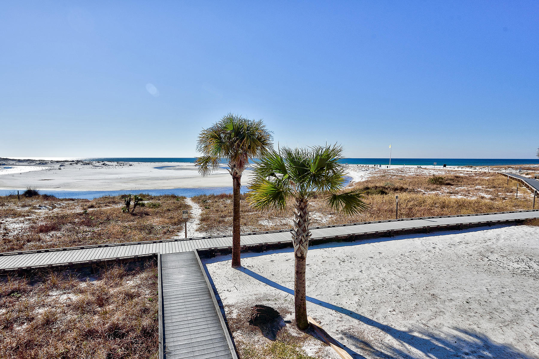 49 Cottage Street Santa Rosa Beach, FL 32459 - Photo 25 of 27 a view of ocean from a balcony