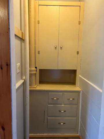 a view of a closet