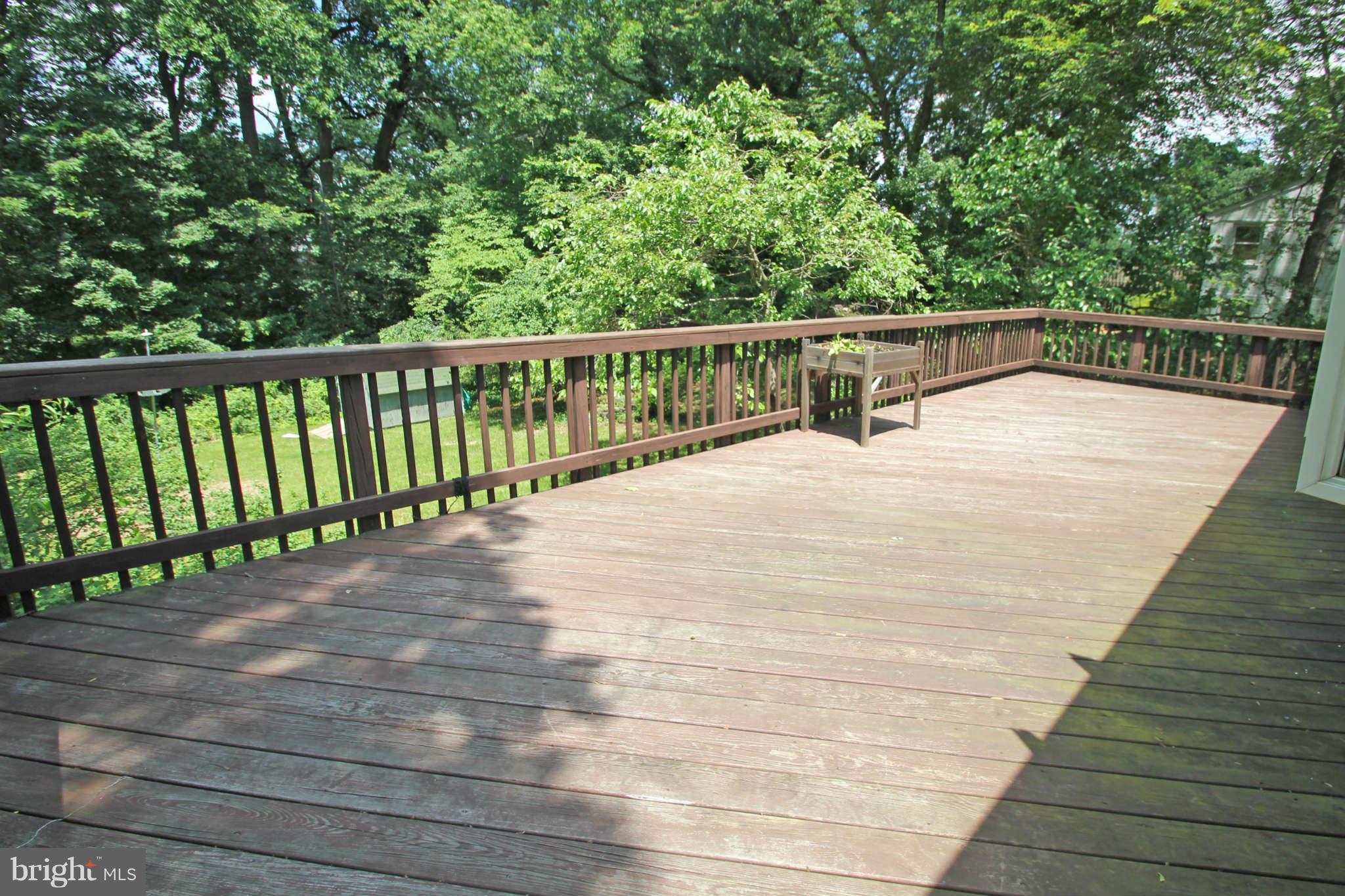 1812 Powder Mill Road Silver Spring, MD 20903 - Photo 20 of 23 Expansive Rear Deck