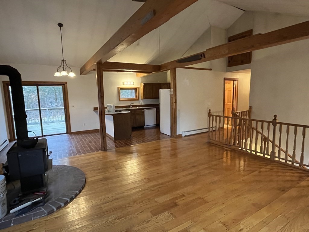 425 North County Road Leyden, MA 01337 - Photo 8 of 37 a view of a living room with a flat screen tv