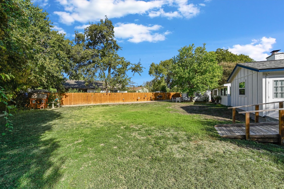 2201 Tallow Court Austin, TX 78744 - Photo 19 of 21 a view of backyard with green space