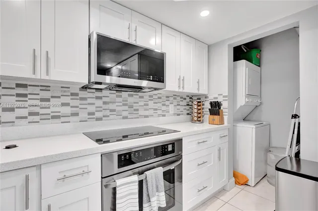 a bed room with a bed and furniture