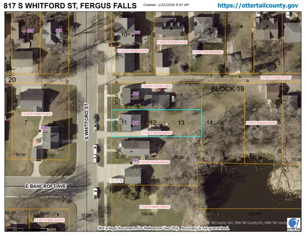 $149,900 | 817 South Whitford Street, Fergus Falls, MN 56537