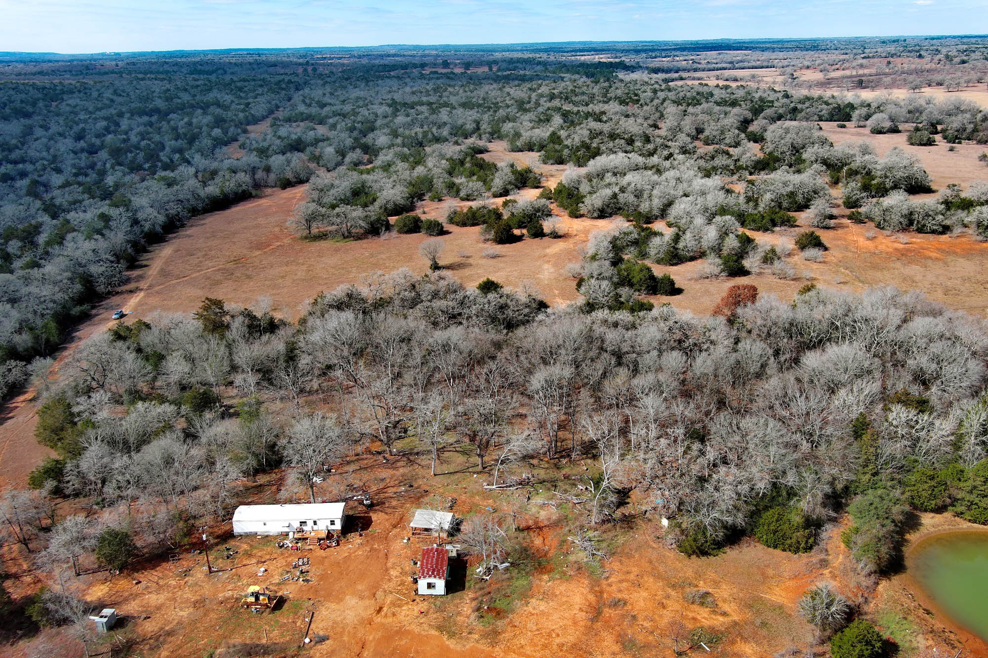 1648 Jeddo Road Rosanky, TX 78953 - Photo 22 of 32 an aerial view of a house with a yard