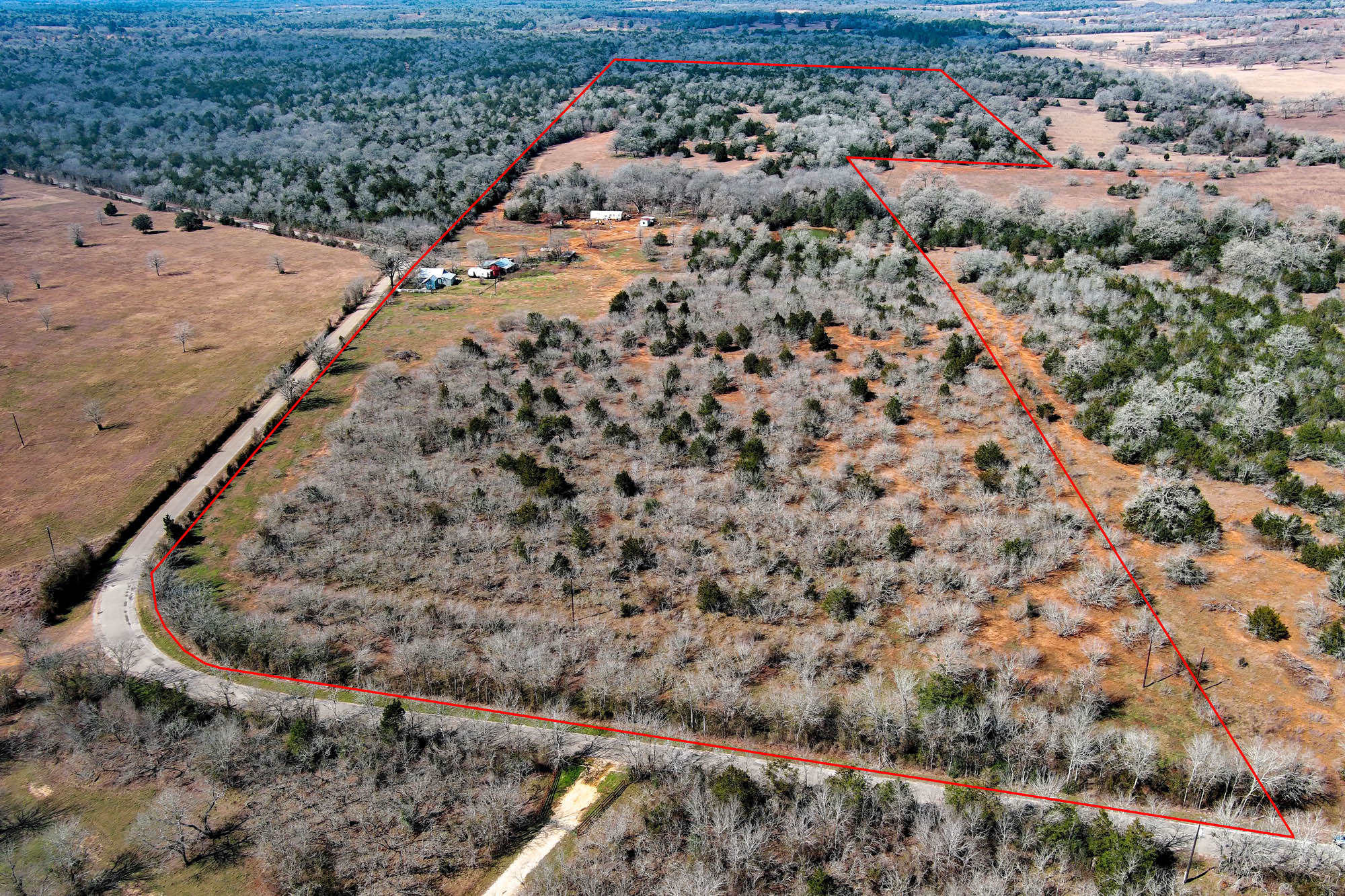 1648 Jeddo Road Rosanky, TX 78953 - Photo 25 of 32 a view of a dry yard