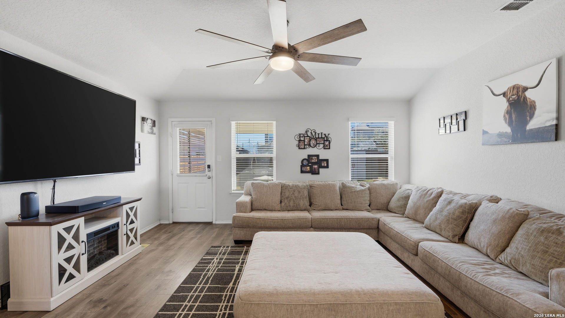 3649 Copper Bulverde, TX 78163 - Photo 13 of 45 a living room with furniture and a flat screen tv
