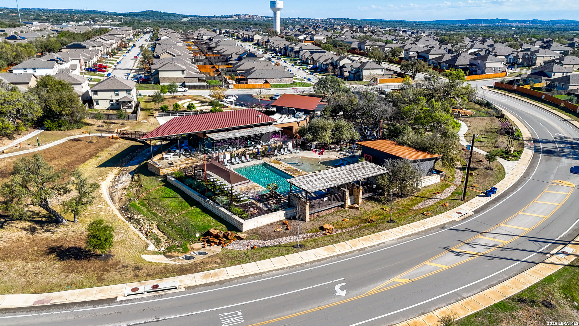 3649 Copper Bulverde, TX 78163 - Photo 38 of 45 an aerial view of a residential houses with outdoor space
