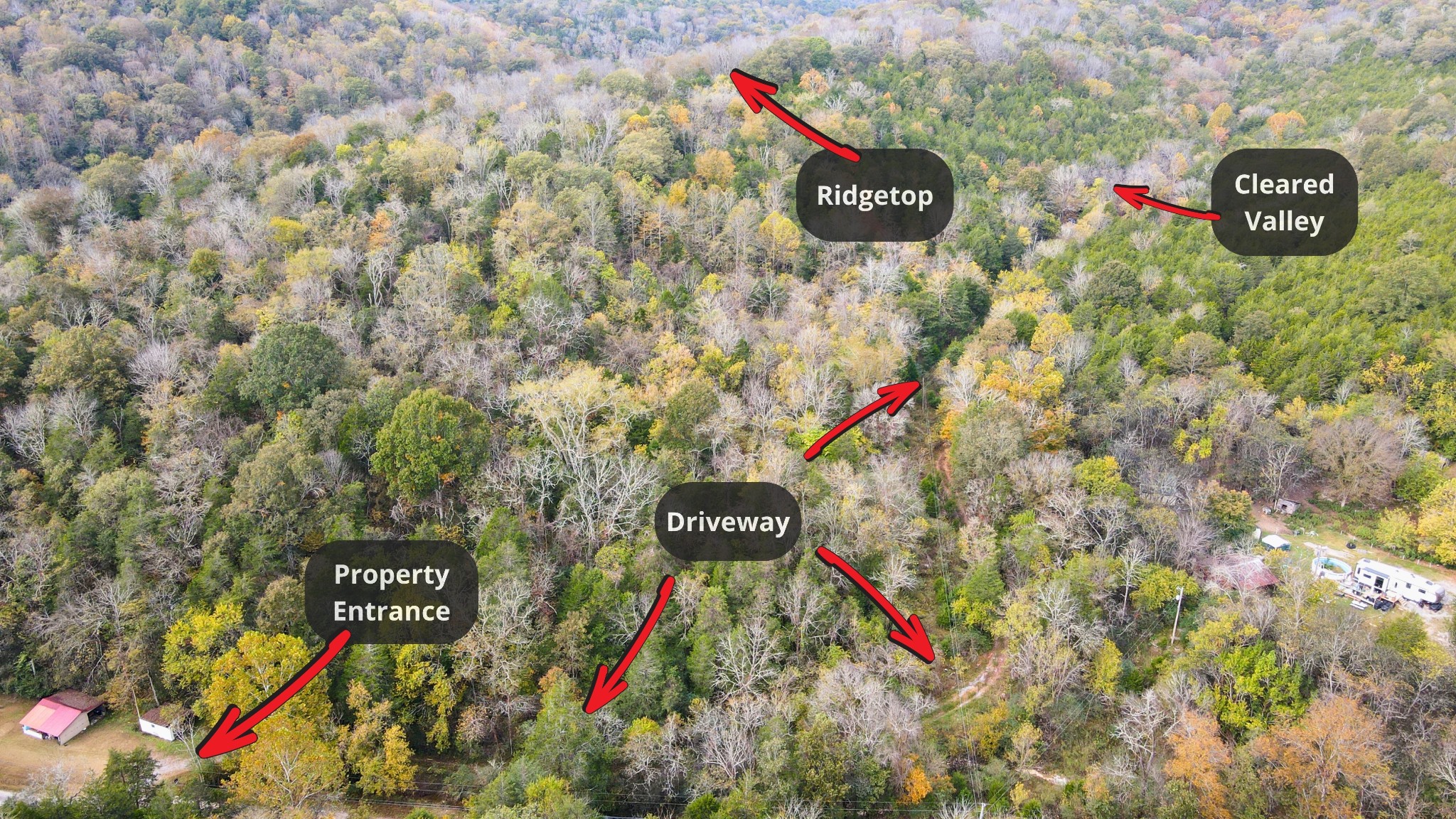 441 Pumpkin Hollow Road Liberty, TN 37095 - Photo 3 of 29 a street sign that is on a pole