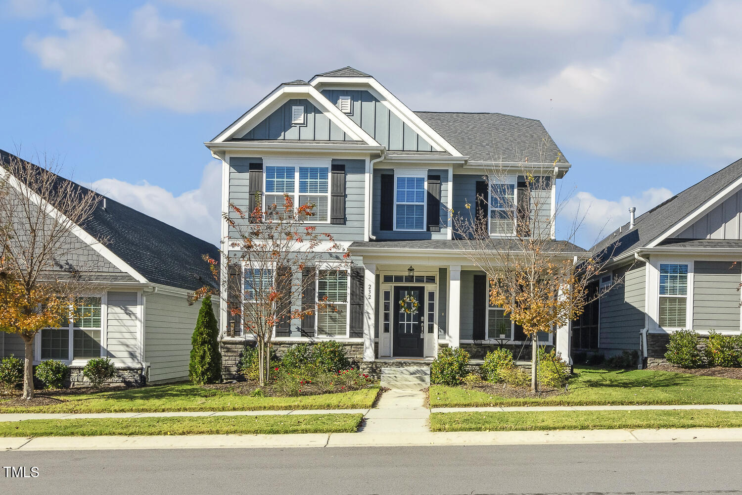 232 Big Barn Drive Wendell, NC 27591 - Photo 2 of 56 a front view of a house with a yard