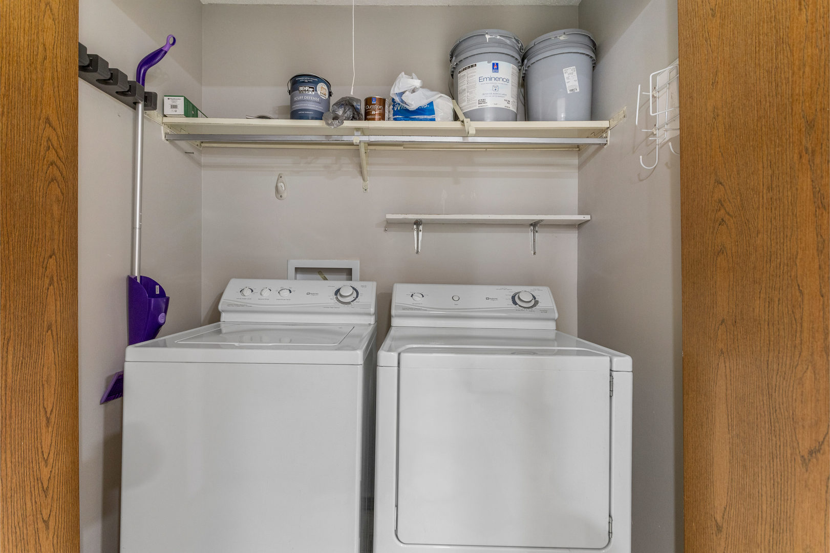 413 Irvine Road, Unit 413 Champaign, IL 61822 - Photo 20 of 29 a utility room with dryer and washer