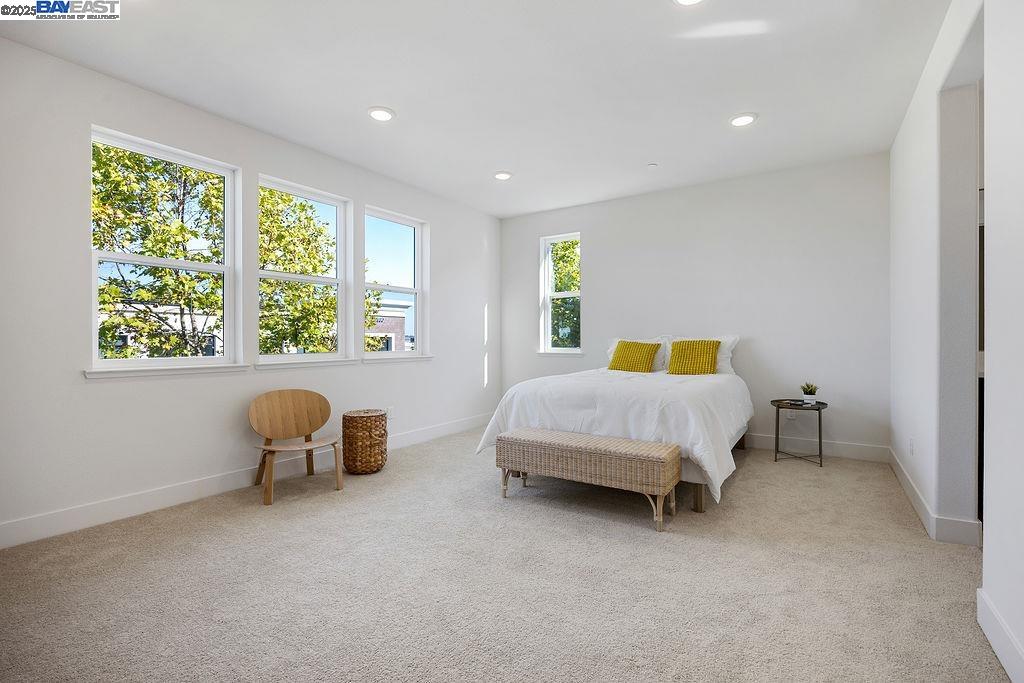 2729 Fifth Street Alameda, CA 94501 - Photo 10 of 19 a bedroom with a bed and a window