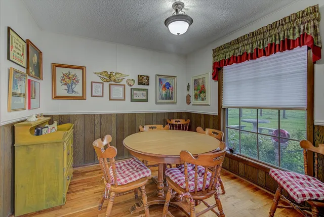 a living room filled with furniture and a potted plant