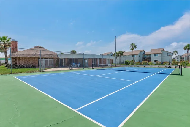 a view of a tennis court