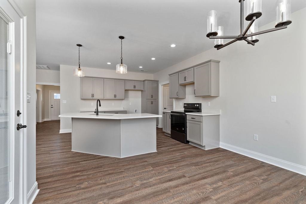 Tba Lindburgh Drive Waynesboro, VA 22980 - Photo 20 of 42 a kitchen with kitchen island a sink stainless steel appliances and cabinets