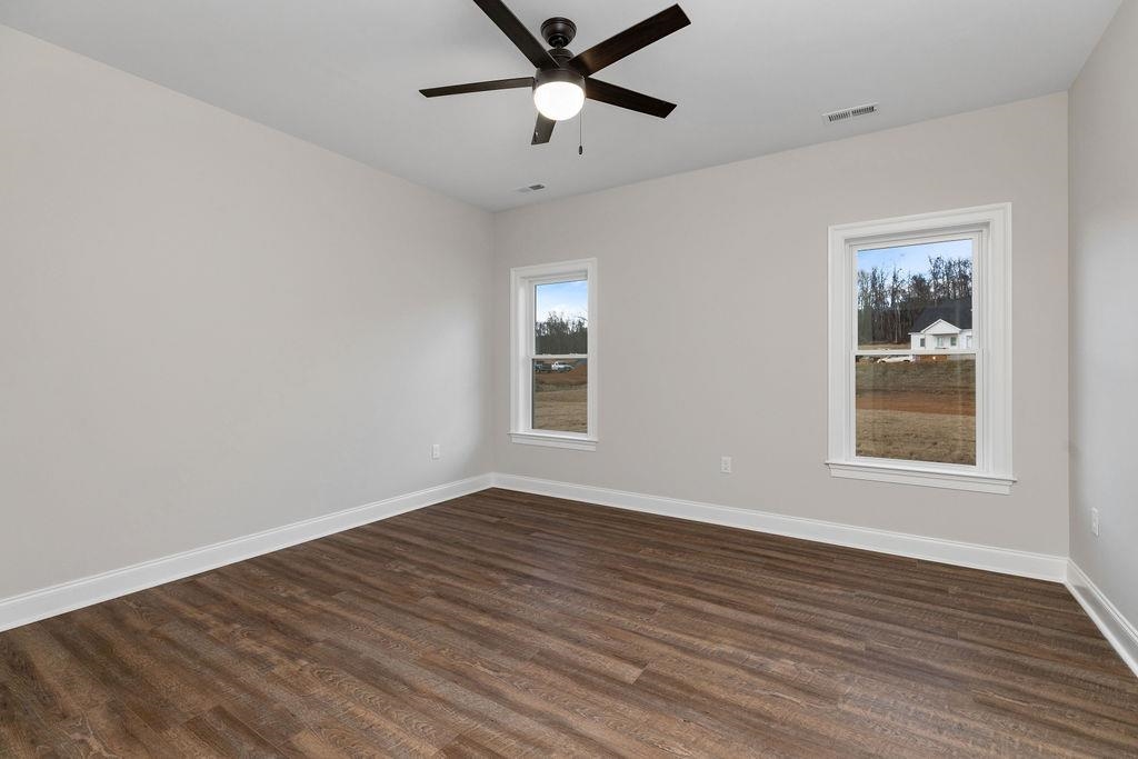 Tba Lindburgh Drive Waynesboro, VA 22980 - Photo 22 of 42 a view of empty room with wooden floor and fan