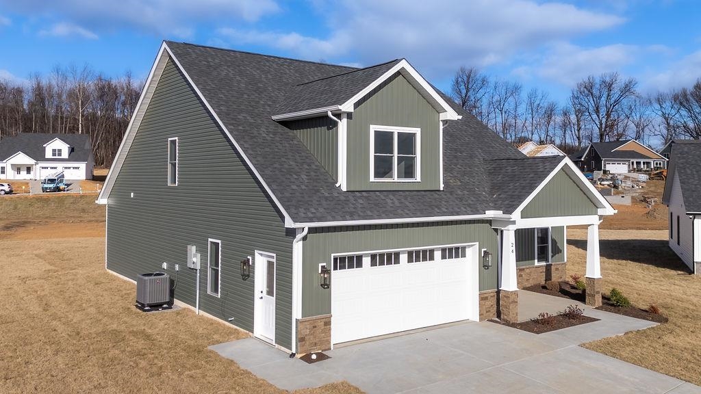 Tba Lindburgh Drive Waynesboro, VA 22980 - Photo 3 of 42 a front view of a house with a garage