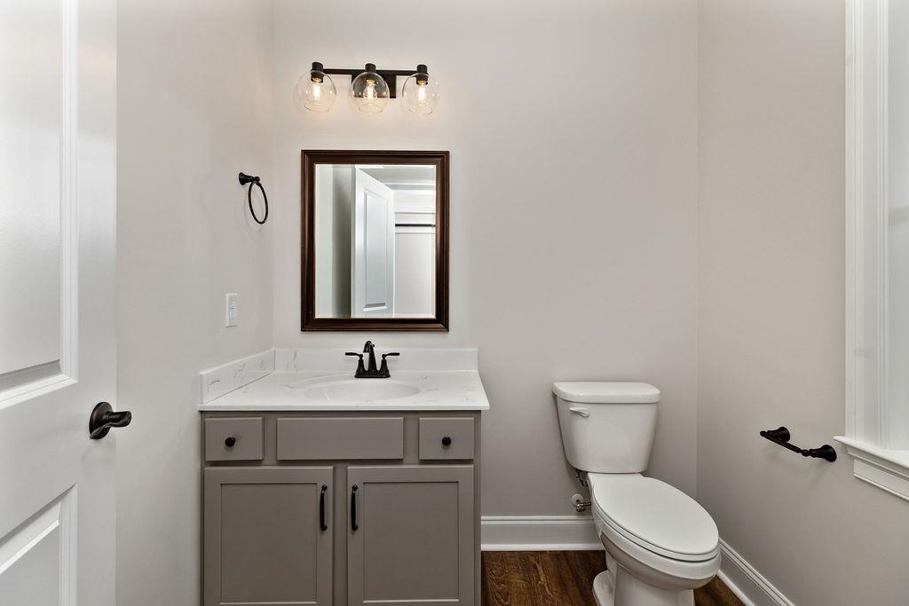 Tba Lindburgh Drive Waynesboro, VA 22980 - Photo 6 of 42 a bathroom with a toilet a sink and mirror