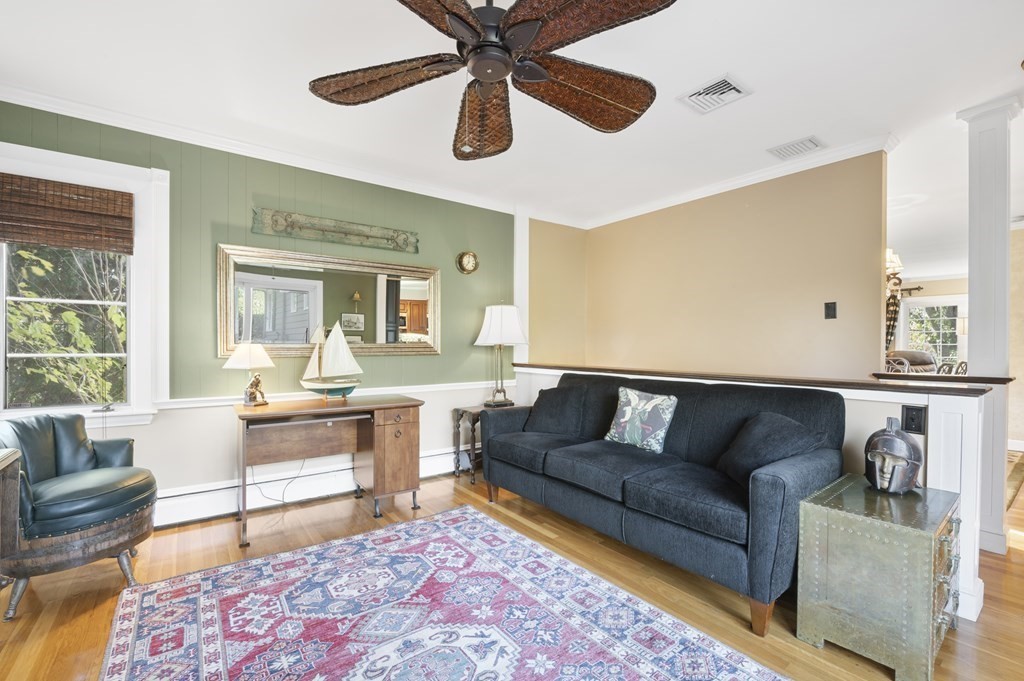 5 Colgate Road Marblehead, MA 01945 - Photo 17 of 36 a living room with furniture and a large window