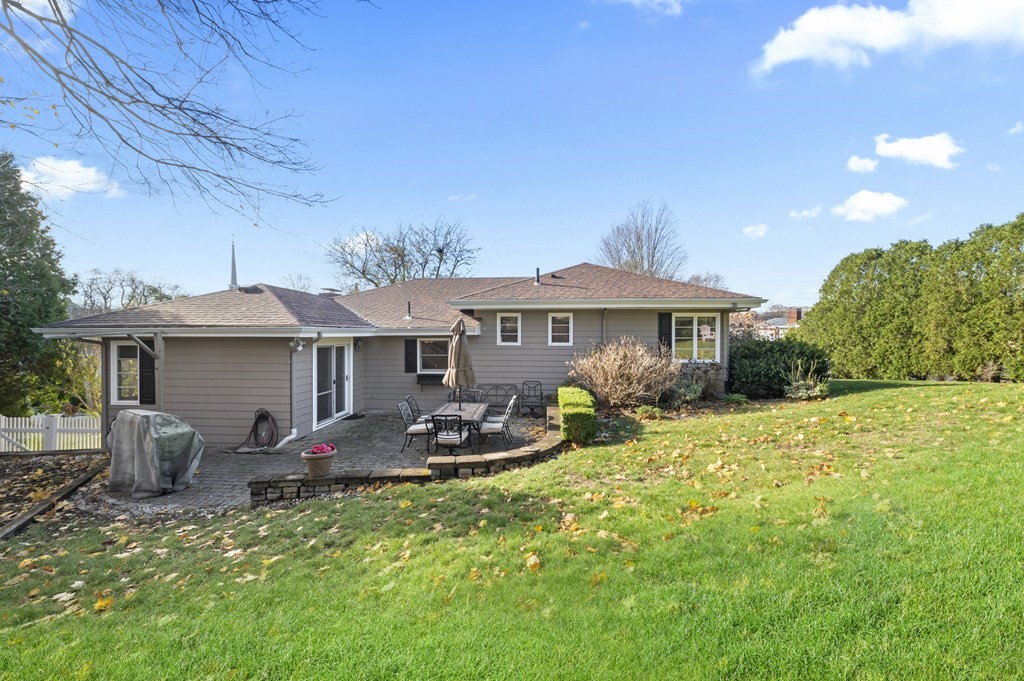 5 Colgate Road Marblehead, MA 01945 - Photo 32 of 36 a front view of a house with garden